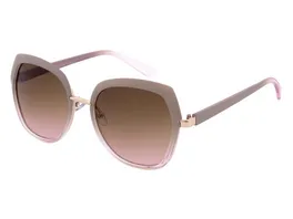 GNTM Sonnenbrille Kunststoff Grau Rosa