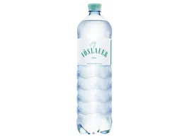 VOeSLAUER Mineralwasser ohne Kohlensaeure 1 5l
