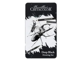 CRETACOLOR Deep black Drawing Set
