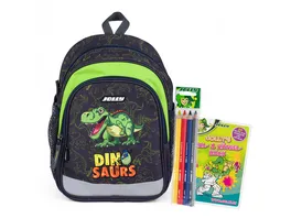 Schneiders Kids Mini Kindergartenrucksack Set Dinosaur