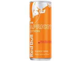 Red Bull Energy Drink The Apricot Edition Marille Erdbeere