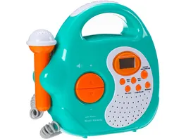 Mueller Toy Place Musik Player Radio und MP3 Wiedergabe mit Mikrofon