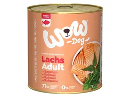 WOW Hundenassfutter Adult Lachs