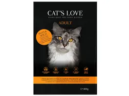 Cat s Love Trockenfutter Adult Pute Wild