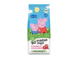 PURE FUN Peppa Pig Bio Fruehstueck Saugut