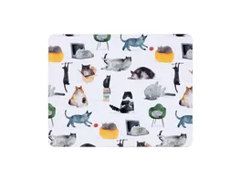 MAXWELL WILLIAMS FELINE FRIENDS Tischset Set 4 tlg in Geschenkbox