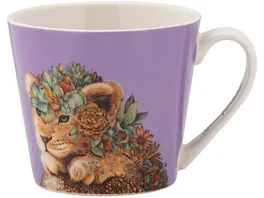 MAXWELL WILLIAMS WILD PLANET Becher Loewe in Geschenkbox