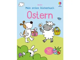 Mein erstes Stickerbuch Ostern mit ueber 150 Stickern Ostern feiern Stickerheft ab 3 Jahren