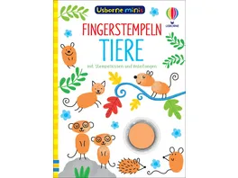 Usborne Minis Fingerstempeln Tiere