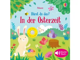 Hoerst du das In der Osterzeit Soundbuch zu Ostern mit echten Naturgeraeuschen Ostergeschenk fuer Kinder ab 3 Jahren
