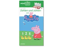 miniLUeK Kindergarten Vorschule Zahlen und Zaehlen mit Peppa Pig