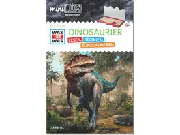 miniLUeK WAS IST WAS Dinosaurier Lesen Rechnen Konzentrieren 1 Klasse