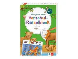 Klett Mein grosser bunter Vorschul Raetselblock