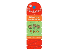 Bandolino Zaehlen und Kombinieren Lernspiel mit Loesungskontrolle fuer Kinder ab 4 Jahren
