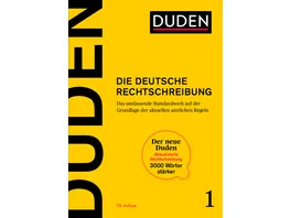 Duden Die deutsche Rechtschreibung