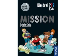 Die drei Kids Mission Spiele Code Escape Krimi