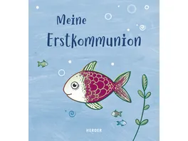 Meine Erstkommunion Erinnerungsalbum Fisch