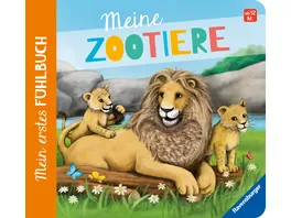 Mein erstes Fuehlbuch Meine Zootiere