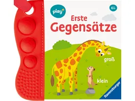 Ravensburger Play flip pop Erste Gegensaetze Mein allererstes Beissbuch