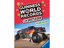 Guinness World Records fuer Erstleser Fahrzeuge Rekordebuch zum Lesenlernen