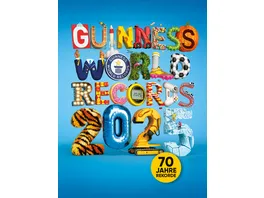 GUINNESS WORLD RECORDS 2025 Das beliebte Rekorde Buch fuer Kinder und Erwachsene Kinderbuch ab 8 Jahre und tolle Geschenkidee