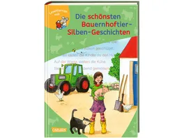 LESEMAUS zum Lesenlernen Sammelbaende Die schoensten Bauernhoftier Silben Geschichten