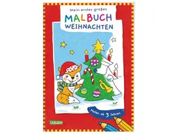 Ausmalbilder fuer Kita Kinder Mein erstes grosses Malbuch Weihnachten