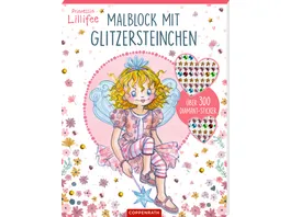 Die Spiegelburg Malblock mit Glitzersteinchen Prinzessin Lillifee