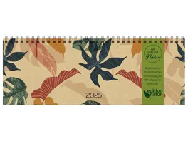 Tischkalender Edition Natur Dschungel 2025 quer