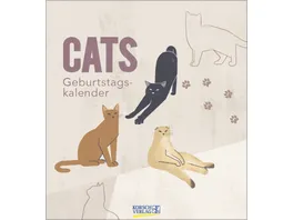 Geburtstagskalender Cats