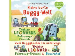 Kleine bunte Buggy Welt Traktor Leonards Fahrzeug Freunde Traktor Leonards Bauernhof