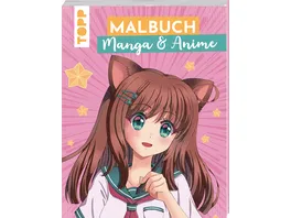 Malbuch Manga Anime