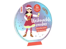 Anziehpuppen Stickerbuch Weihnachten