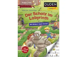 Duden Leseprofi Mit Bildern lesen lernen Der Schatz im Labyrinth