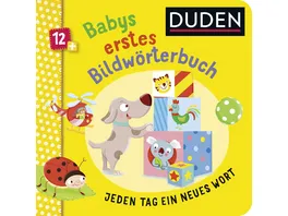 Duden 12 Babys erstes Bildwoerterbuch