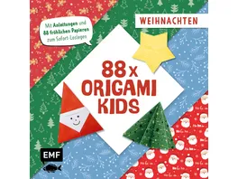 88 x Origami Kids Weihnachten