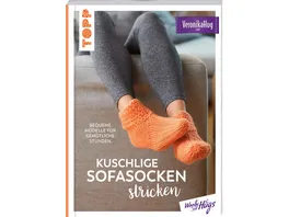 Kuschlige Sofasocken stricken Bequeme Modelle fuer gemuetliche Stunden