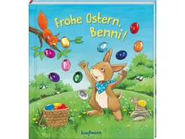 Frohe Ostern Benni Funkel Bilderbuch mit Glitzersteinen
