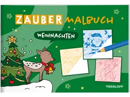 Zaubermalbuch Weihnachten