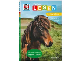 WAS IST WAS Erstes Lesen Leseraetsel Pferde und Ponys