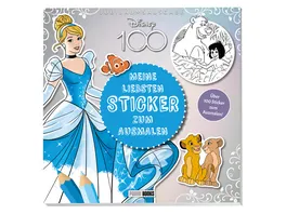 Disney 100 Meine liebsten Sticker zum Ausmalen
