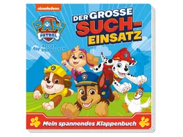 PAW Patrol Der grosse Sucheinsatz Mein spannendes Klappenbuch