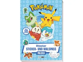 Pokemon Ultimativer Sticker und Malspass Paldea