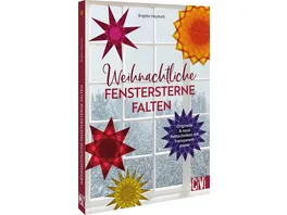 Weihnachtliche Fenstersterne falten