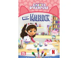 Gabby s Dollhouse Mein Malblock