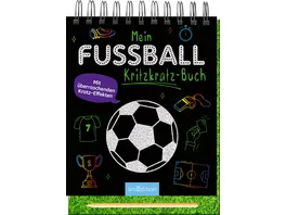 Mein Fussball Kritzkratz Buch