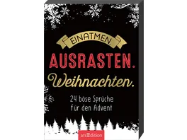 Einatmen Ausrasten Weihnachten