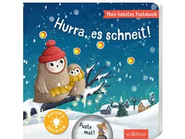 Mein liebstes Pustebuch Hurra es schneit