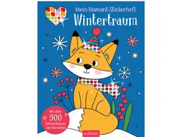 Mein Diamant Stickerheft Wintertraum