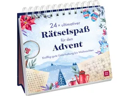 24 x ultimativer Raetselspass fuer den Advent